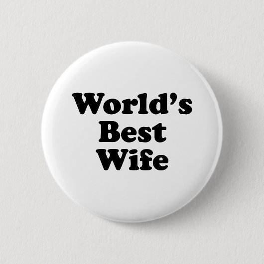 Beste vrouw ter wereld ronde button 5,7 cm (Voorkant)