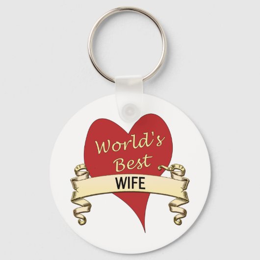 Beste vrouw ter wereld sleutelhanger (Voorkant)