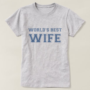 Beste vrouw ter wereld t-shirt