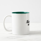 Beste vrouw tweekleurige koffiemok (Links)