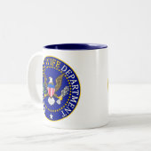 Beste vrouw van de wereld tweekleurige koffiemok (Voorkant links)