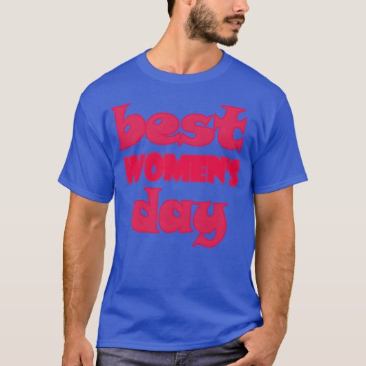 Beste vrouwendag 70s jongen t-shirt (Voorkant)