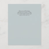 Beste Waarde Agate Glitter BAT MITZVAH Uitnodiging (Achterkant)
