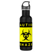[Beste waarde] Biohazard Zombie Warning Waterfles (Voorkant)
