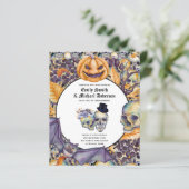 Beste waarde HALLOW TUSSEN WEDDING nodigt Skulls u (Staand voorkant)
