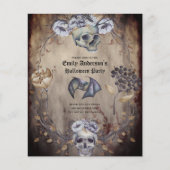 Beste waarde HALLOWEEN Partij nodigt Skulls uit (Voorkant)