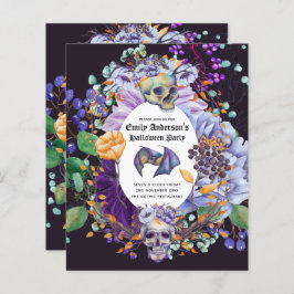 Beste waarde HALLOWEEN uitnodiging Schedels Pompoe