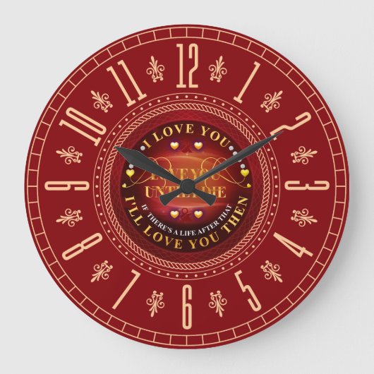 Beste Wading Gift, Grote Klok (Voorkant)