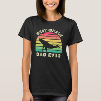 Beste walvis vader Ooit voor mannen vaders dag T-shirt