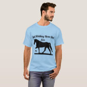 Beste wandelpaard papa ooit t-shirt (Voorkant volledig)