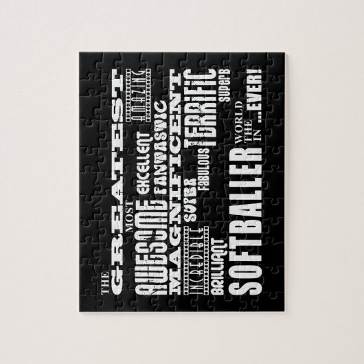 Beste wasmachines : Greatest Softballer Legpuzzel (Verticaal)