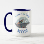 Beste "Water Skiën MAM" ooit! Moederdag Mok (Links)