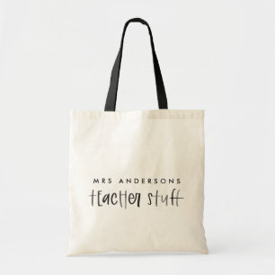 Beste waterverf, minimale cadeau voor docenten voo tote bag