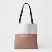 Beste waterverf, minimale cadeau voor docenten voo tote bag (Voorkant)