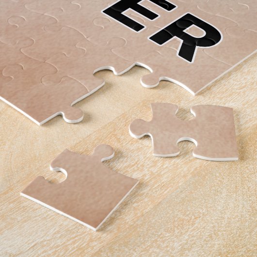 Beste Waterverf Moederdag Foto van moeder Legpuzzel (Zijkant)