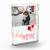 Beste Waterverf Red Roses Moederdag Fotoblokken (Links)