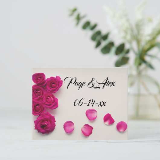 Beste Wens Nieuw Huwelijk Destiny's Destiny Briefkaart (Staand voorkant)