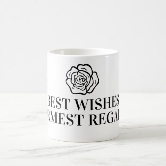 Beste wensen, beste wensen koffiemok (Center)