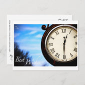 Beste wensen briefkaart (Voorkant / Achterkant)