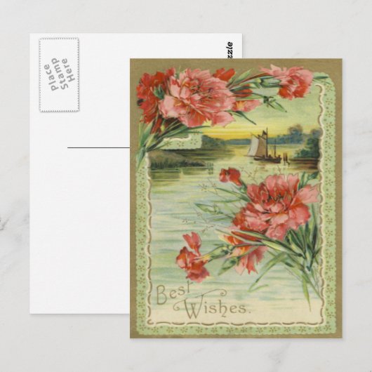  beste wensen Briefkaart (Voorkant / Achterkant)