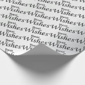 Beste wensen | Bruiloft Cadeaupapier (Hoek)