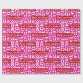 beste wensen cadeaupapier (Vlak)