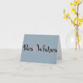 Beste wensen Christelijke Notecard Kaart (Gele Bloem)