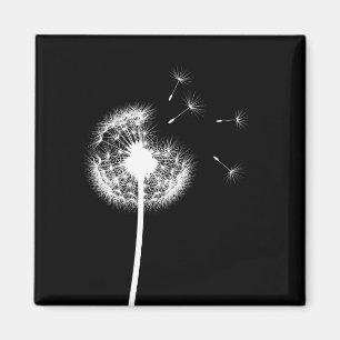 Beste wensen Dandelion Magnet