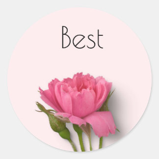 Beste wensen Flower Sticker