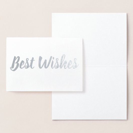 Beste Wensen Folie Kaarten (Display)
