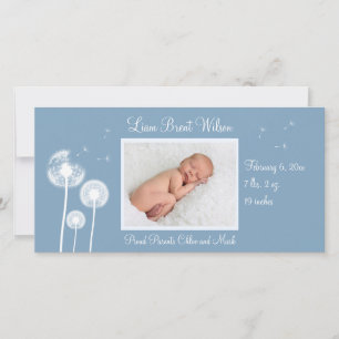 Beste wensen!!! Geboortedatum: 2 (blauw) Aankondiging