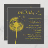 Beste wensen! Geel Kaart (Voorkant / Achterkant)