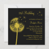 Beste wensen! Geel Kaart (Voorkant)