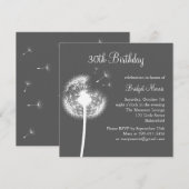 Beste wensen! (grijs) kaart (Voorkant / Achterkant)