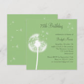 Beste wensen! (groen) kaart (Voorkant / Achterkant)