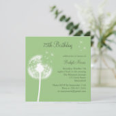 Beste wensen! (groen) kaart (Staand voorkant)