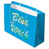 Beste wensen groot cadeauzakje (Achterkant Gekanteld)