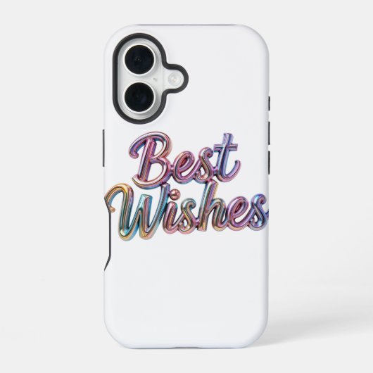 beste wensen iPhone 16 hoesje (Achterkant)