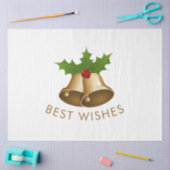 Beste wensen Jingle Bells Tissuepapier (Craft)