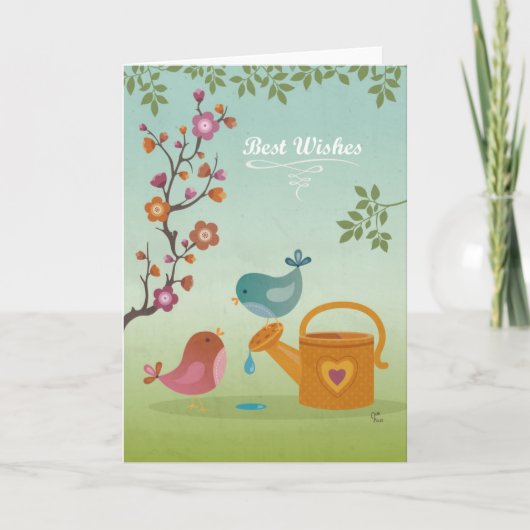 Beste wensen kaart (Voorkant)