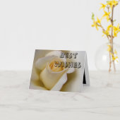 Beste wensen kaart (Gele Bloem)