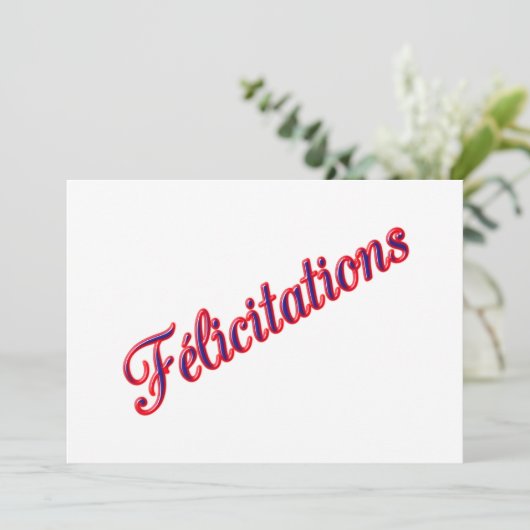 Beste wensen kaart (Staand voorkant)