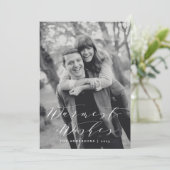 Beste Wensen | Kerstkaart (Staand voorkant)