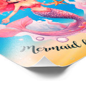 beste wensen Mermaid poster (Hoek)
