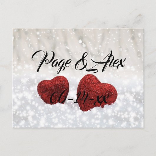 Beste wensen nieuw weddenschap over de bestemming  briefkaart (Voorkant)