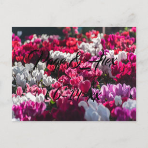 Beste wensen nieuw weddenschap over de bestemming  briefkaart