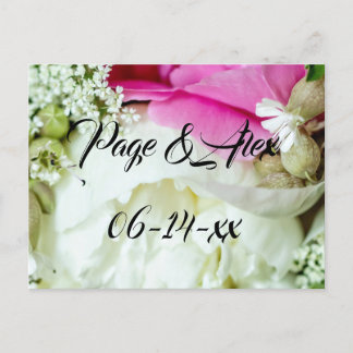 Beste wensen nieuw weddenschap over de bestemming briefkaart