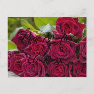 Beste wensen nieuw weddenschap over de bestemming  briefkaart