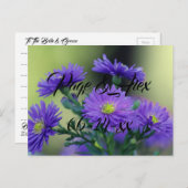 Beste wensen nieuw weddenschap over de bestemming  briefkaart (Voorkant / Achterkant)