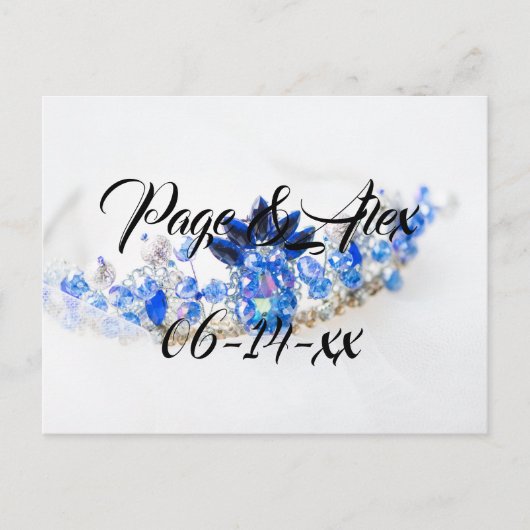 Beste wensen nieuw weddenschap over de bestemming  briefkaart (Voorkant)